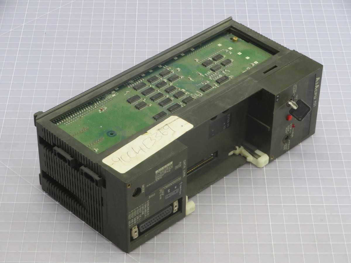 MITSUBISHI A3A-CPU-P21 PLC CPU MODULES, 30K STEPS PROG CAP, 4096 I/O PT, 0.75ΜS INSTR. TIME - PLC MODULES