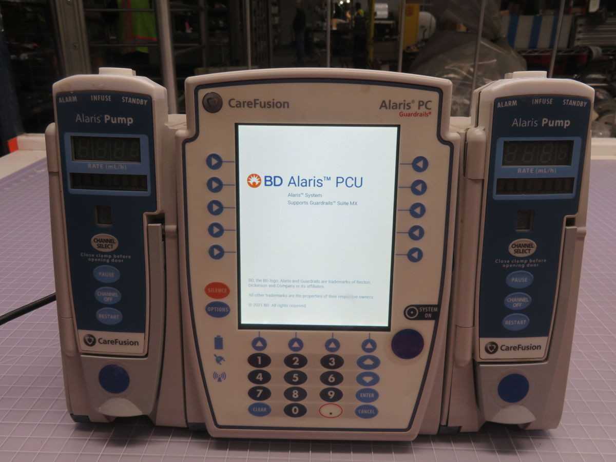 CARE FUSION ALARIS PC MODEL# 8015 ALARIS PUMP 8100 PC UNIT WITH PUMPS - MISCELLANEOUS