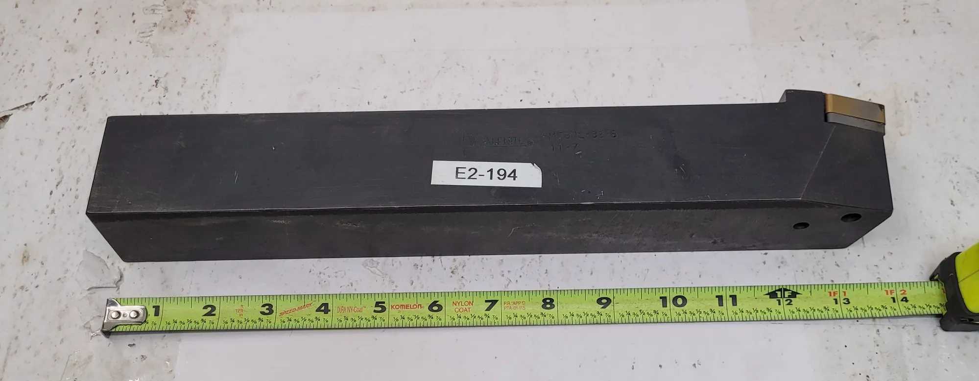 VALENITE MTBNL-32-6 TURNING TOOL HOLDER, 14” OAL, 2” SHANK SIZE, 2” HEAD - MACHINE TOOLING