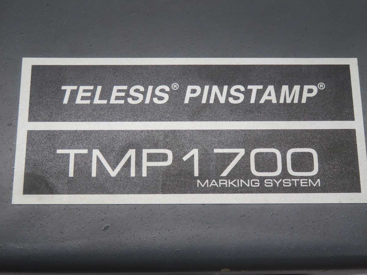 Telesis TMP1700 PinStamp - High-Precision Marking Machine - PRINTING