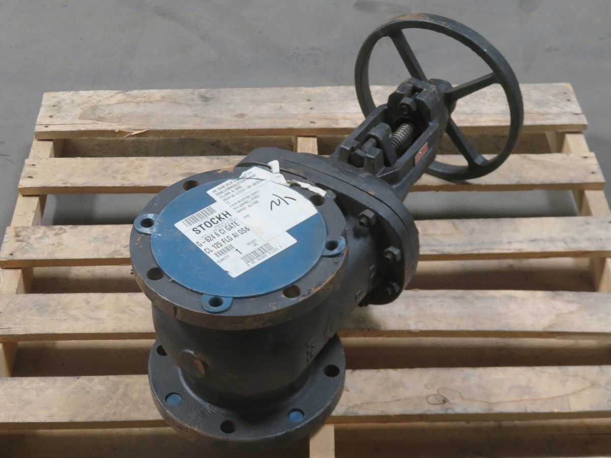 STOCKHAM G624 SVG624A24 GATE VALVE T264351 - VALVES