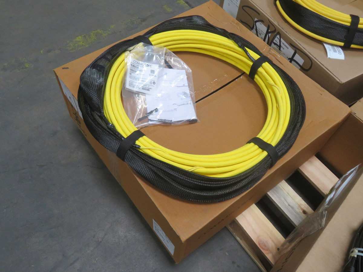 Commscope UJGQPQPTM-JKF133 High-Performance 144-Fiber Singlemode Trunk T268338 - FIBER OPTIC CABLE