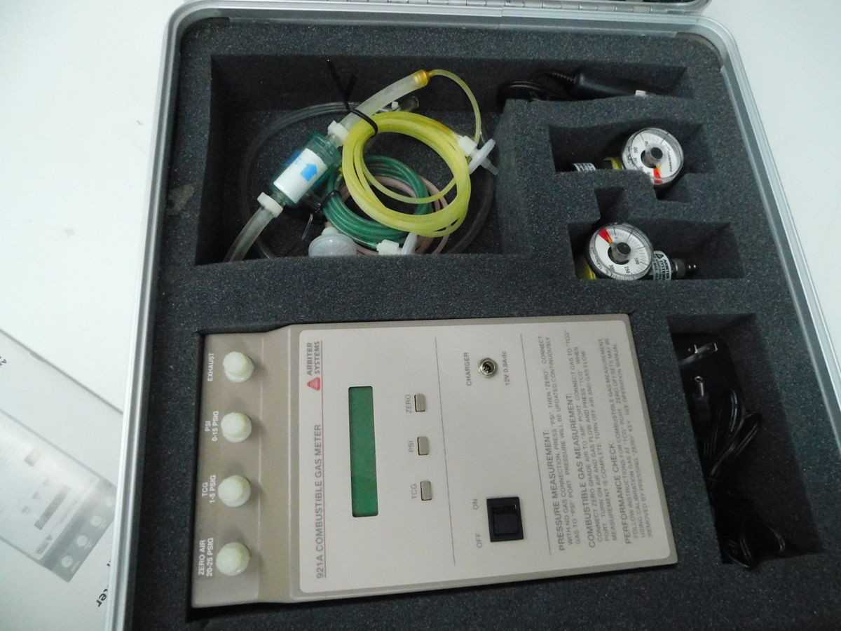 ARBITER SYSTEMS 921A COMBUSTIBLE GAS METER M7369 - INDUSTRIAL PARTS