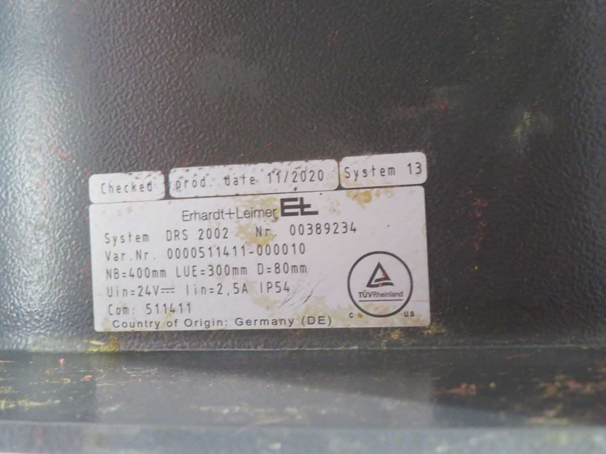 ERHARDT+LEIMER FX 4333 370010 ULTRASONIC SENSOR T263981 - SENSORS