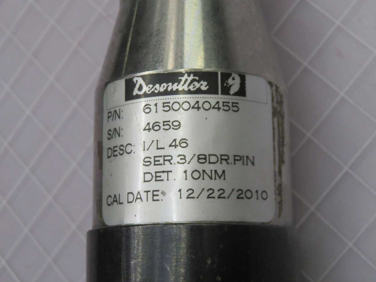 Desoutter 6150040455 Angle Drill - Precision Performance Tool - PNEUMATIC POWER TOOL