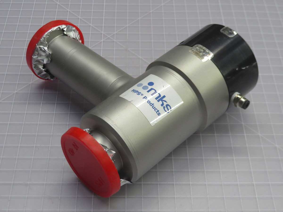 MKS LPV-32742 ANGLE VACUUM VALVE T264853 - VALVES