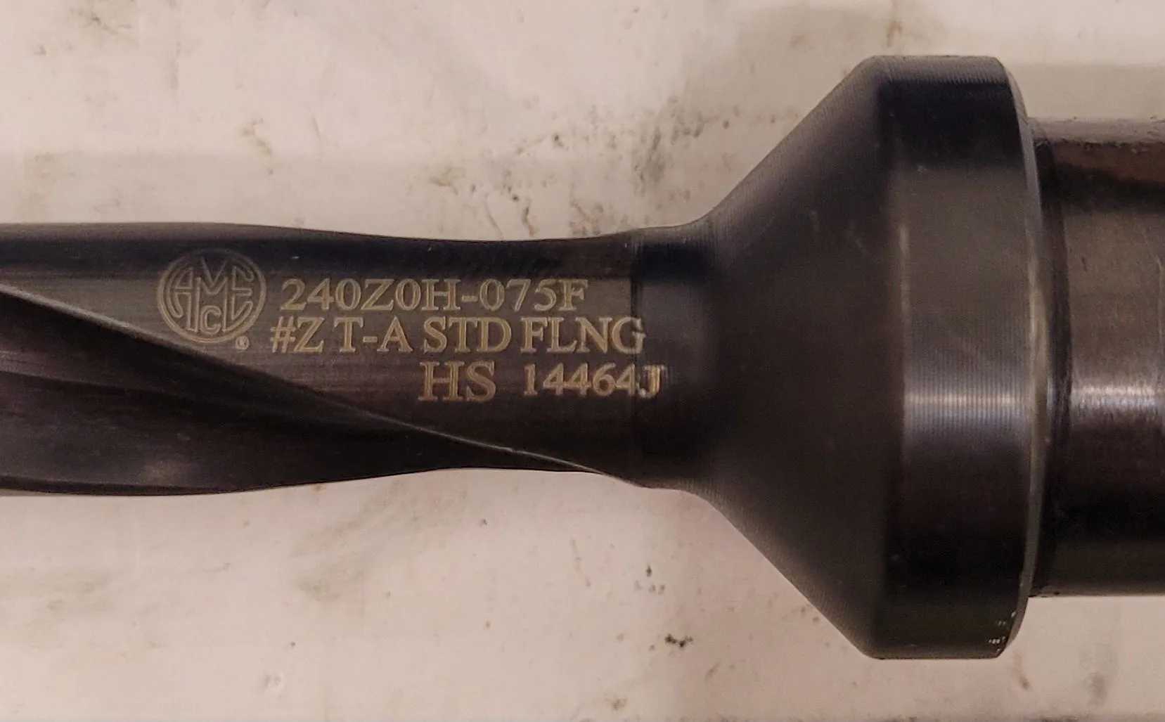 ALLIED MACHINE & ENGINEERING 240Z0H-075F Z SERIES STANDARD SPADE DRILL INSERT HOLDER - MACHINE TOOLING