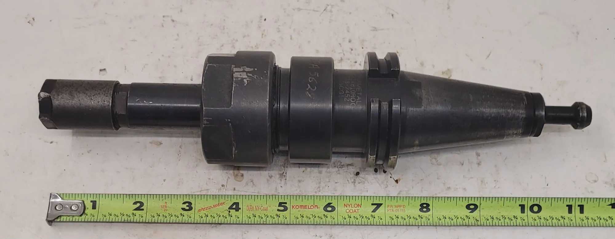 Kennametal Collet Chuck Model BM239810ROO (OAL 7in, Body Dia 2.25in, Bore Dia 1in) - MACHINING ACCESSORIES & TOOLING