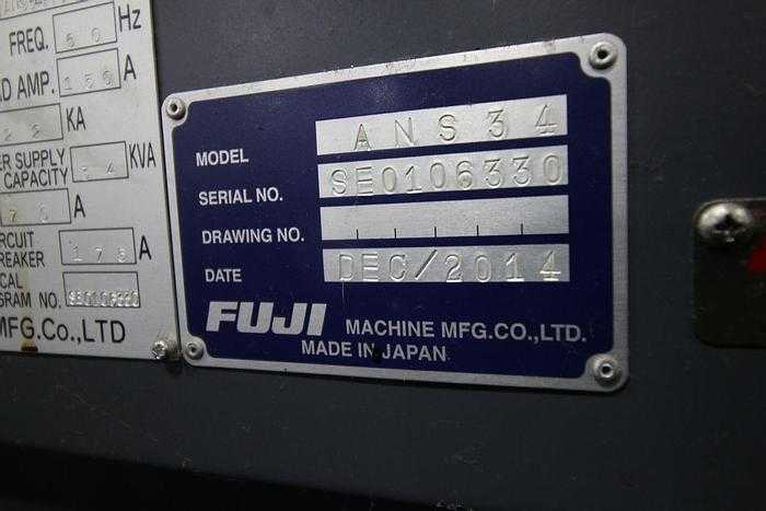 2014 Fuji ANS3400 CNC Lathe, Twin Turret, Gantry Loader, FANUC 0I-Td, 11-Inch Capacity - CNC LATHES
