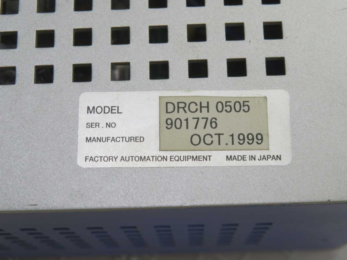 YAMAHA DRCH 0505 SERVO DRIVER T262269 - SERVO DRIVES