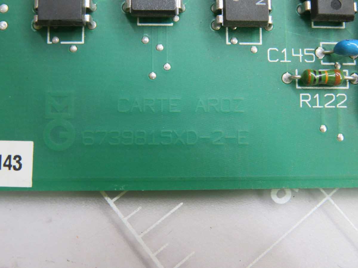 Merlin Gerin 6739815XD-2-E Circuit Board T262305 - High-Quality Replacement Part - PCB CIRCUIT BOARDS