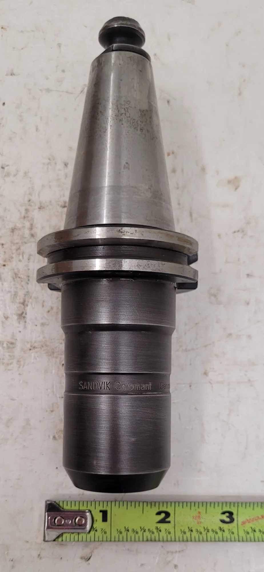 SANDVIK COROMANT CAT 40 TOOL HOLDER, 40MM-VF3.750-EM5, 1.75" BODY, 6.5" OAL, 0.63" BORE - MACHINE TOOLING