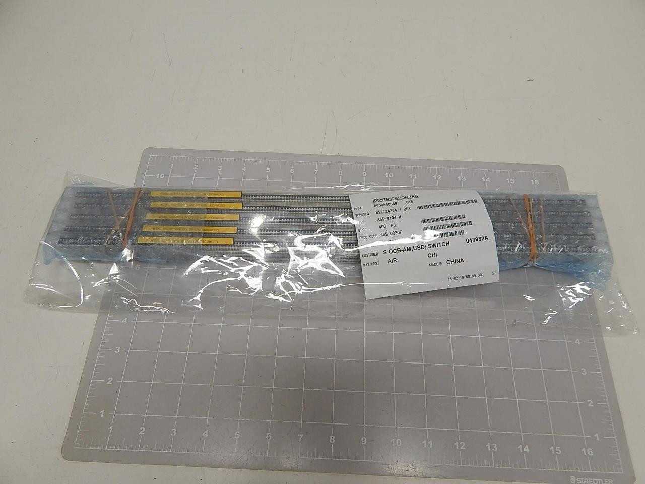 Lot of 400 A6S-9104-H Raised Actuator Switch - SWITCHES