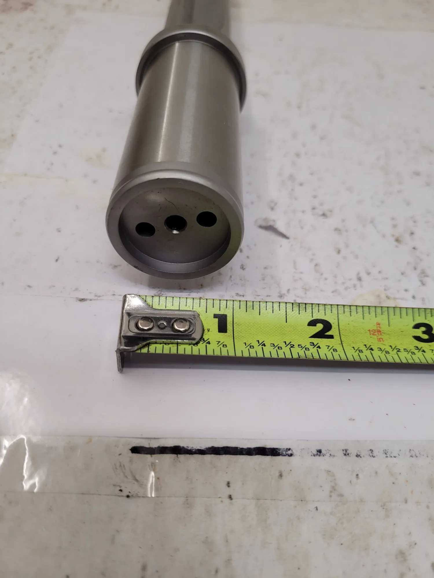 ALLIED MACHINE AMEC SPADE DRILL HOLDER 2 TAH 5.709", TSC, 1.250", 8.5" L, 1" DIA, 1.25" SHANK - MACHINING TOOLING & PARTS