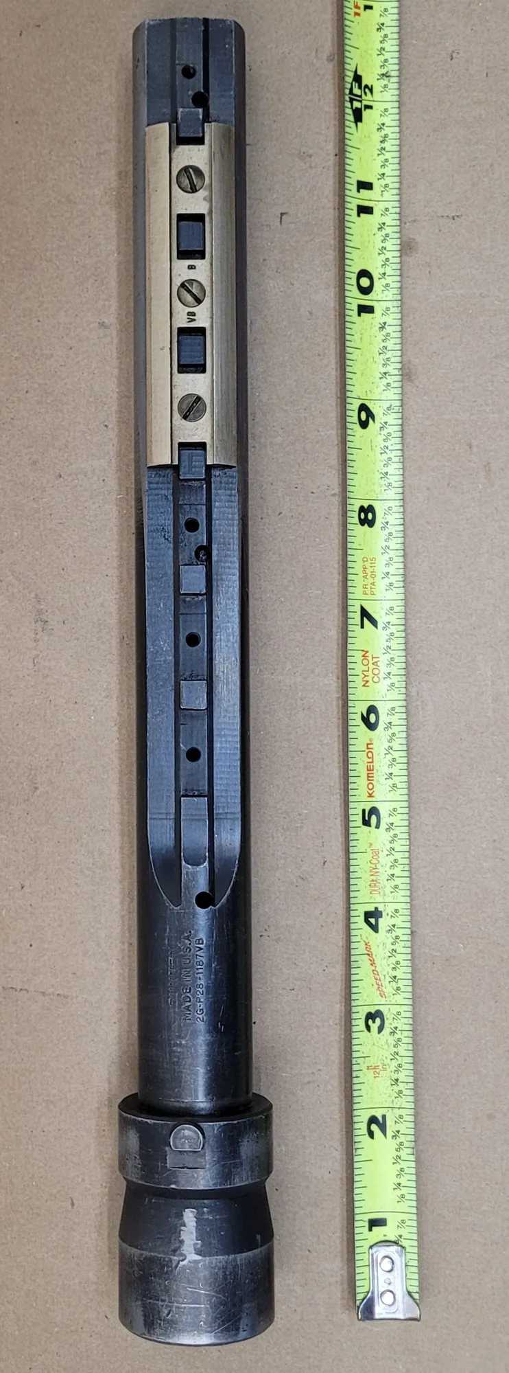 SUNNEN 2G P28 1187 VB HONING MANDREL HONING RANGE: 1.177"-1.250" STONE TYPE: P28 SERIES - MACHINING TOOLING & PARTS