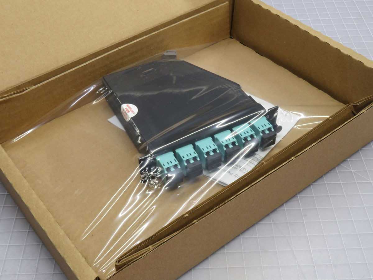 CommScope 1918784-1 24-Fiber Cassette With 12 Duplex Ports T268495 - FIBER OPTIC CABLE