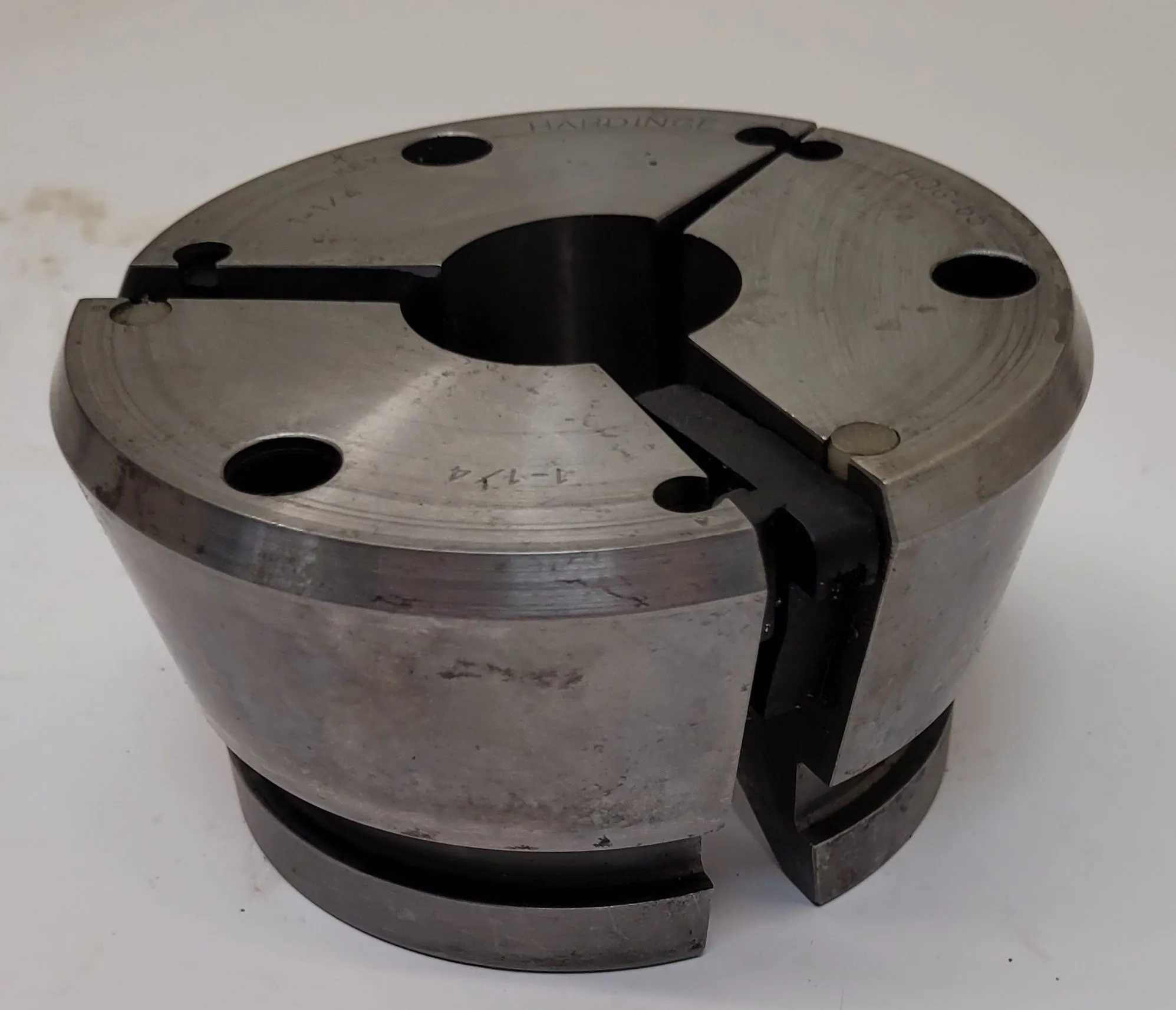 HARDINGE HQC-65 QUICK CHANGE COLLET, 1-1/4IN SIZE, 2.25IN HEIGHT, NON-SERRATED - MACHINING TOOLING & PARTS