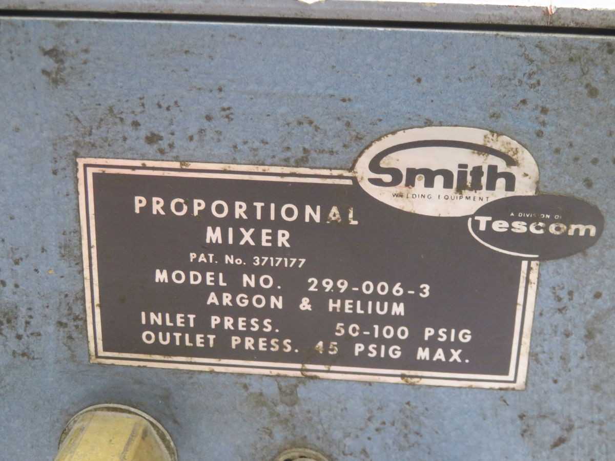 SMITH 299-006-3 3717177 TWO GAS MIXER T264293 - PNEUMATIC PARTS