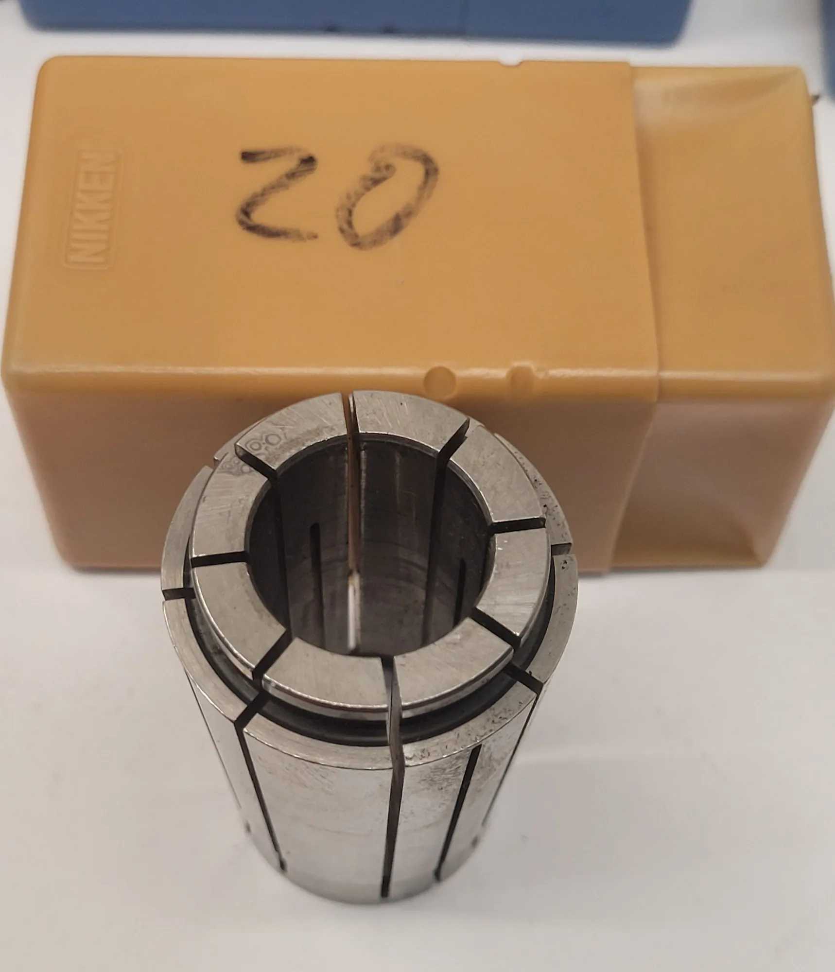 NIKKEN SK25 COLLETS – SET OF 31 – VARIOUS METRIC AND 1-INCH SIZES - MACHINING TOOLING & PARTS