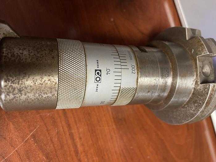 C/O SWISS MADE 46866 CAT 45 TOOL HOLDER WITH 18036 BORING HEAD, 2"-2-3/4" - TOOL HOLDERS