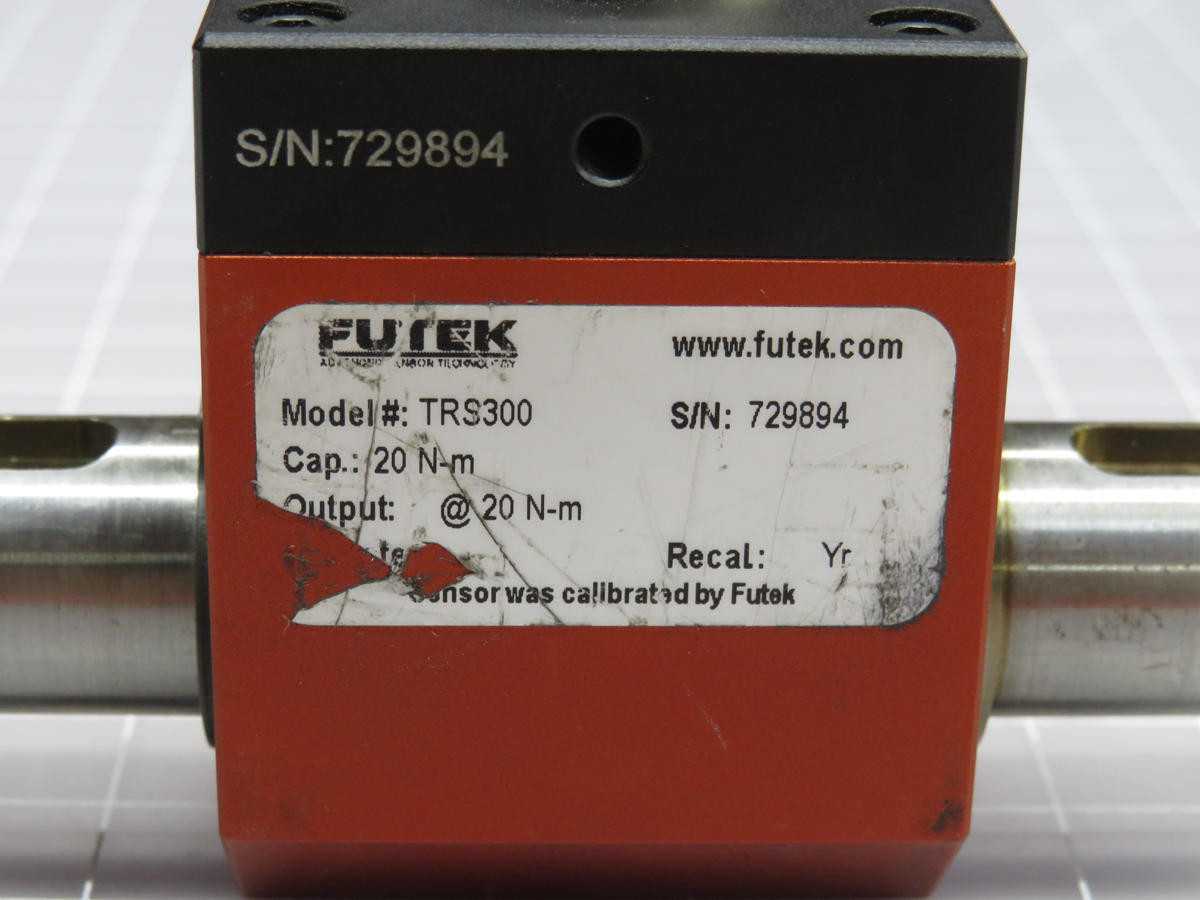 FUTEK TRS300, Sensors, 20 N-M Capacity, 7000 RPM Speed, -50/100C Temp - SENSORS