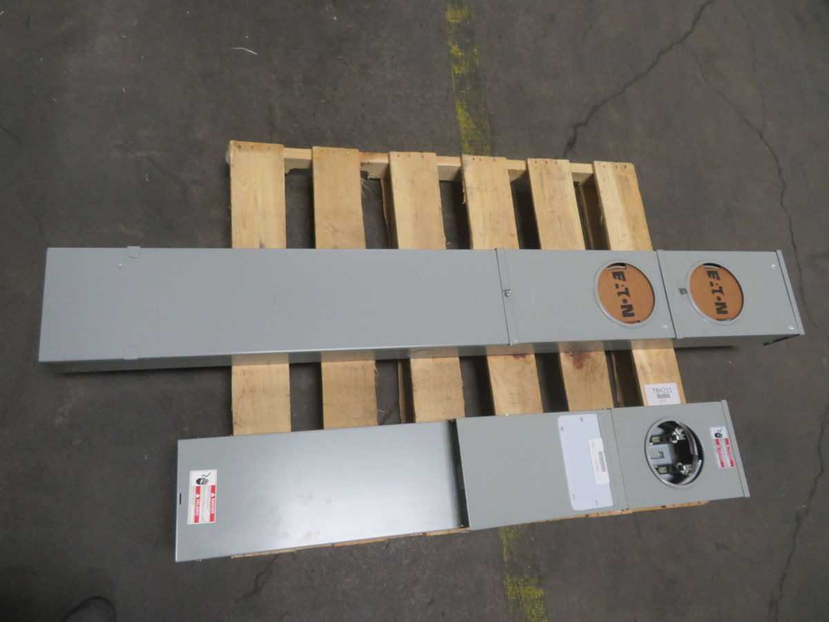 EATON 1009264CH 2-POSITION (2-GANG) METERED PEDESTAL T268685 - PLUGS & RECEPTACLES