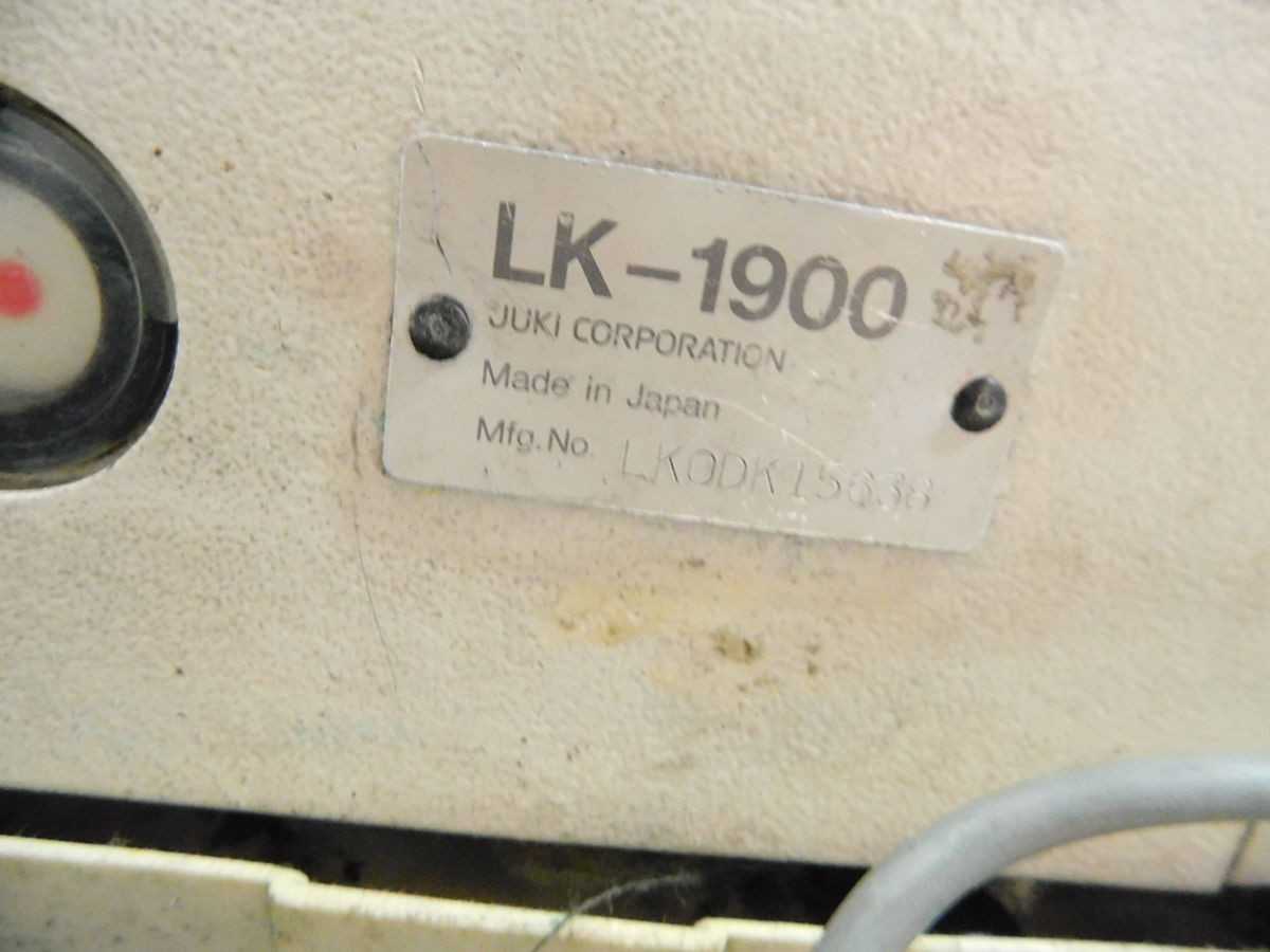 LOT OF 5 JUKI, BROTHER LK-1900, LK3-B434EX SEWING MACHINES - PLANT & FACILITY