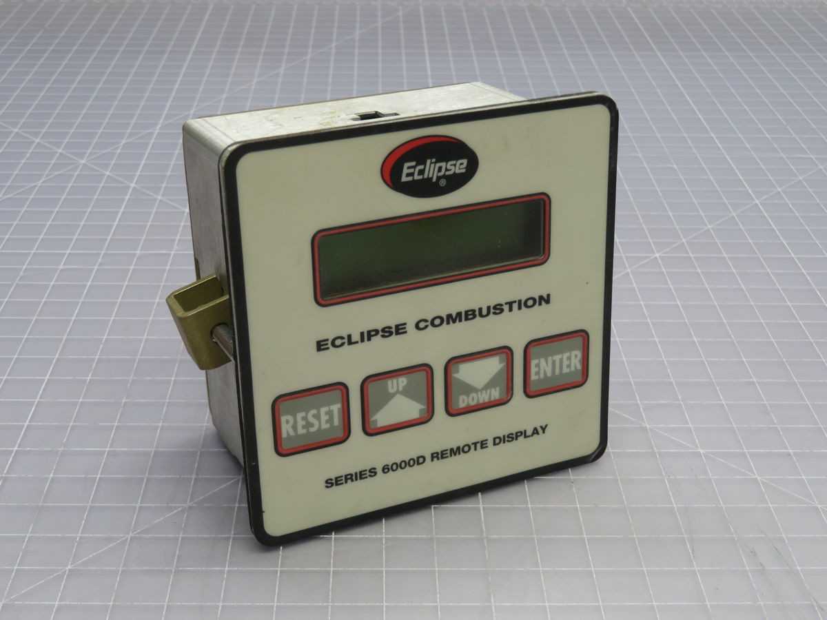 ECLIPSE 6000D MULTI-FLAME AND BI-FLAME 6500 SERIES ALPHANUMERIC LCD DISPLAY T268866 - HMIS & DISPLAYS