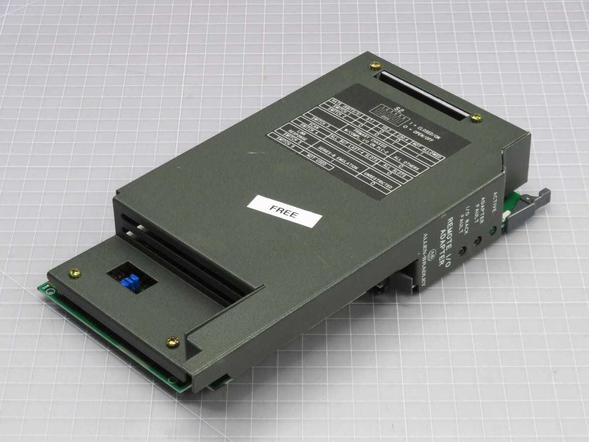 ALLEN BRADLEY 1771-ASB IO MODULES, 32 I/O MODULES CAPACITY, 1.0 A POWER, 5 VDC - AUTOMATION & CONTROLS