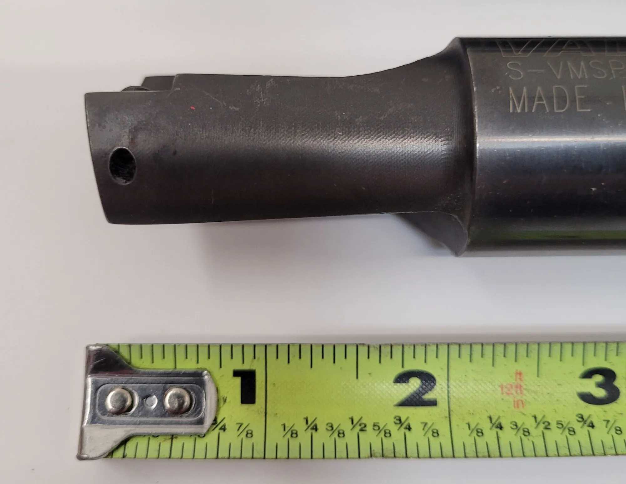WALTER VALENITE S-VMSP-125R-90CCEC INDEXABLE MILLING CUTTER 1.2" D. X 2" L. - SET OF 2 - MACHINING TOOLING & PARTS