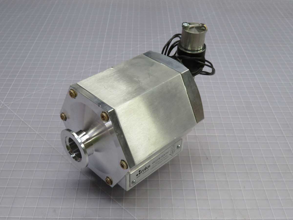 MKS 145-0025K-24VDC VACUUM SAFETY VALVE T257621 - VALVES