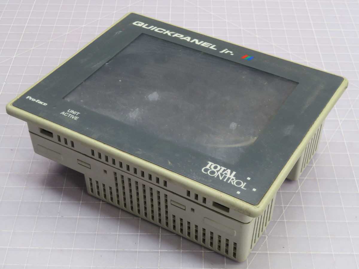 Total Control QPK2D100S2P Operator Interface, 5.7" LCD Screen, 24VDC Pwr, 2 RS-232/485 Ports - OPERATOR INTERFACE PANELS