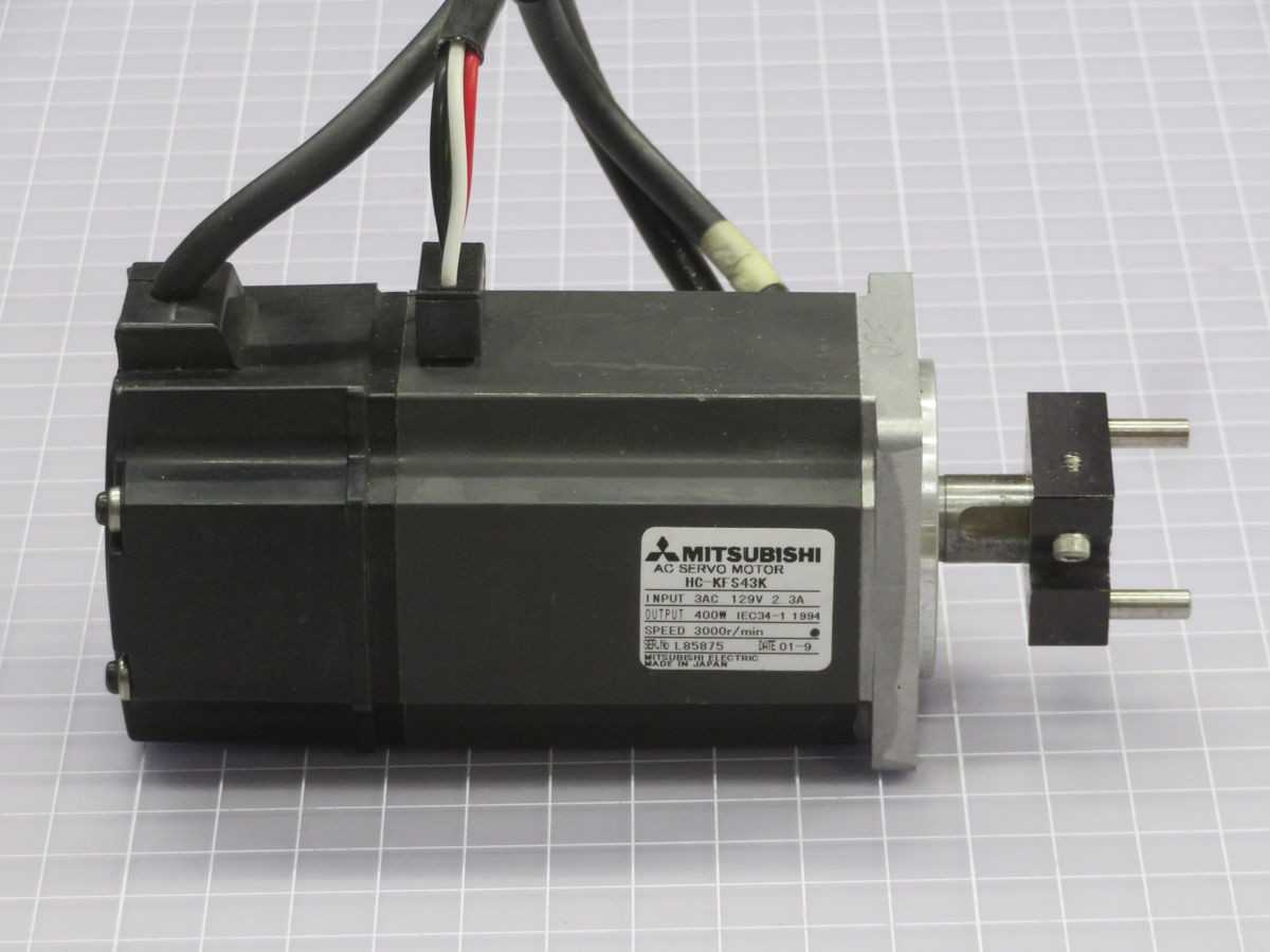 MITSUBISHI HC-KFS43K AC SERVO MOTOR BH0618 - SERVO