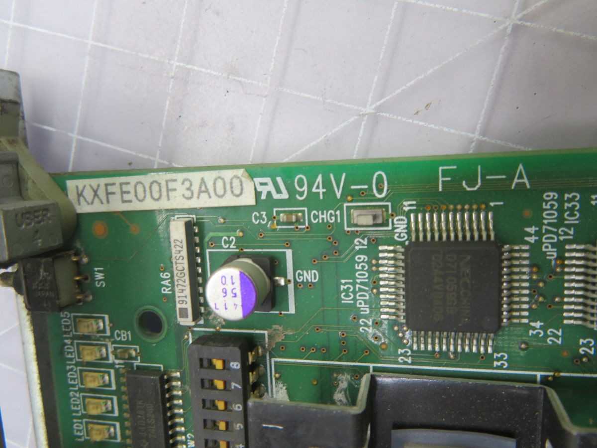 PANASONIC SCV1EX-4 KXFE00F3A00 PCB CIRCUIT BOARD BH0649 - OPERATOR CONTROLS