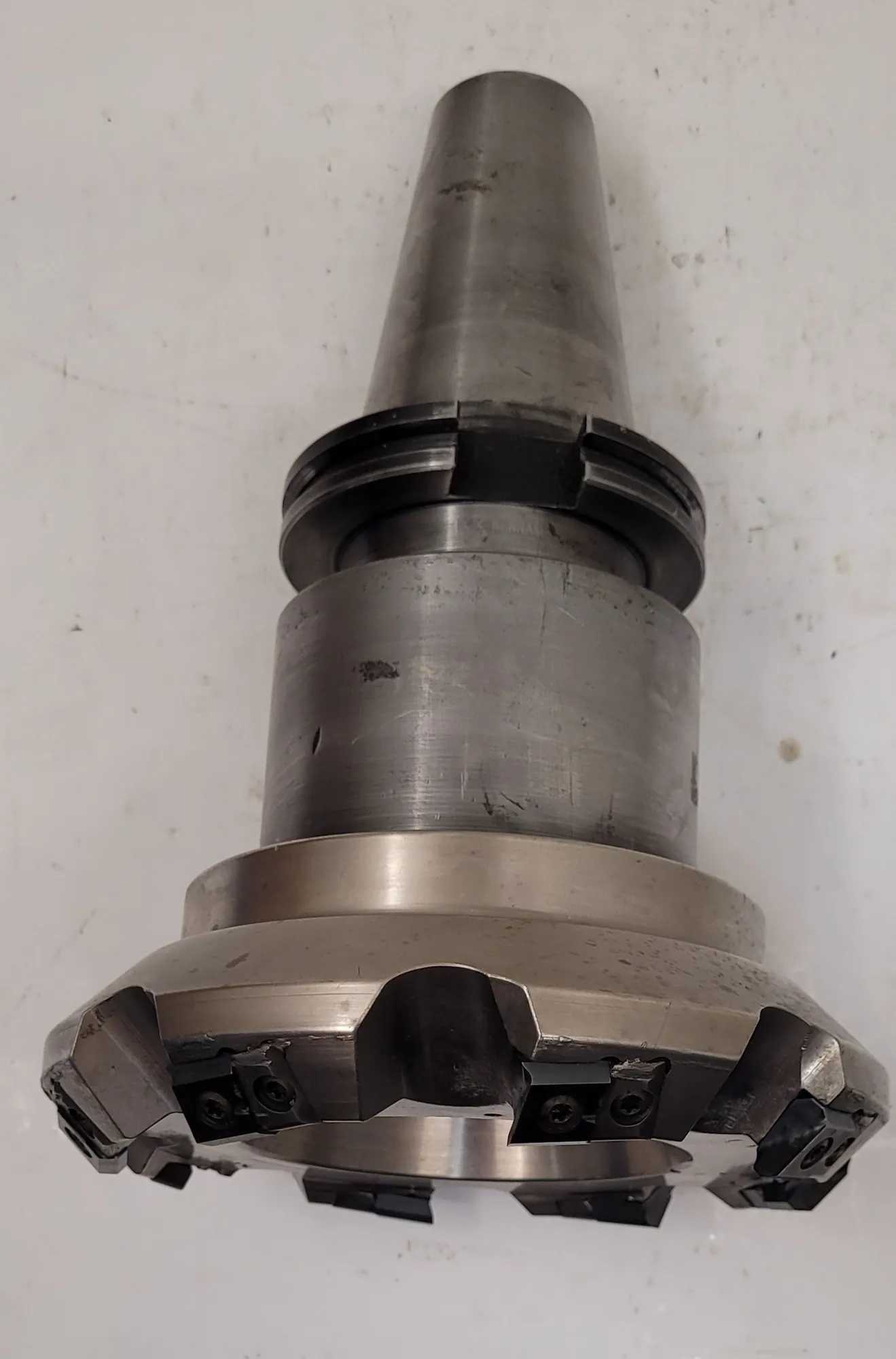 INGERSOLL SN2N-06A02 6" INDEXABLE FACE MILL W/ CAT 50 TAPER HOLDER - MACHINING TOOLING & PARTS