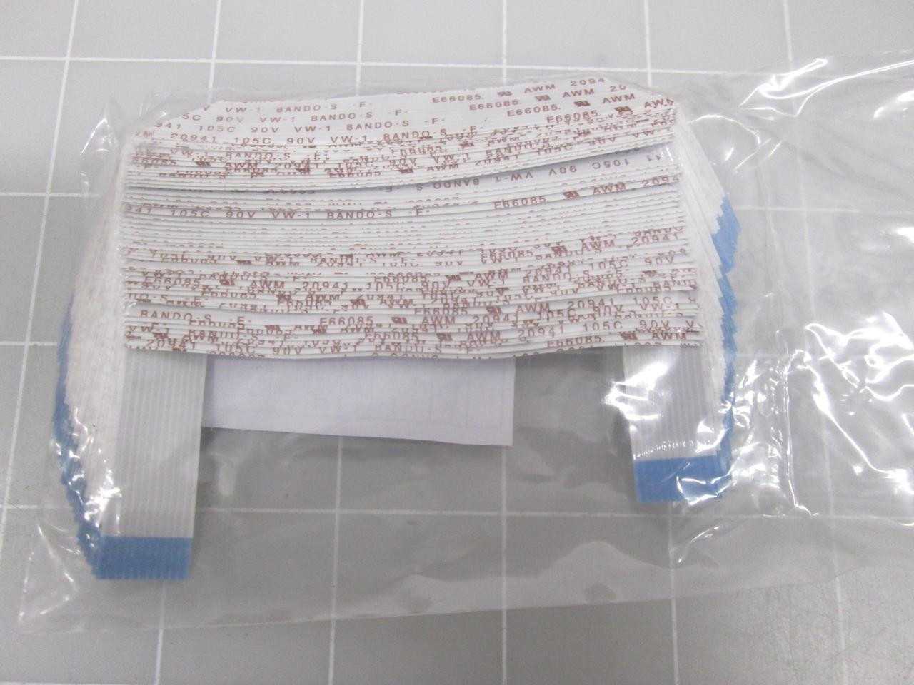 LOT OF 1953 TOSHIBA 23389212A FFC P P1.0-11P FLAT CABLES - CORDSET CABLES