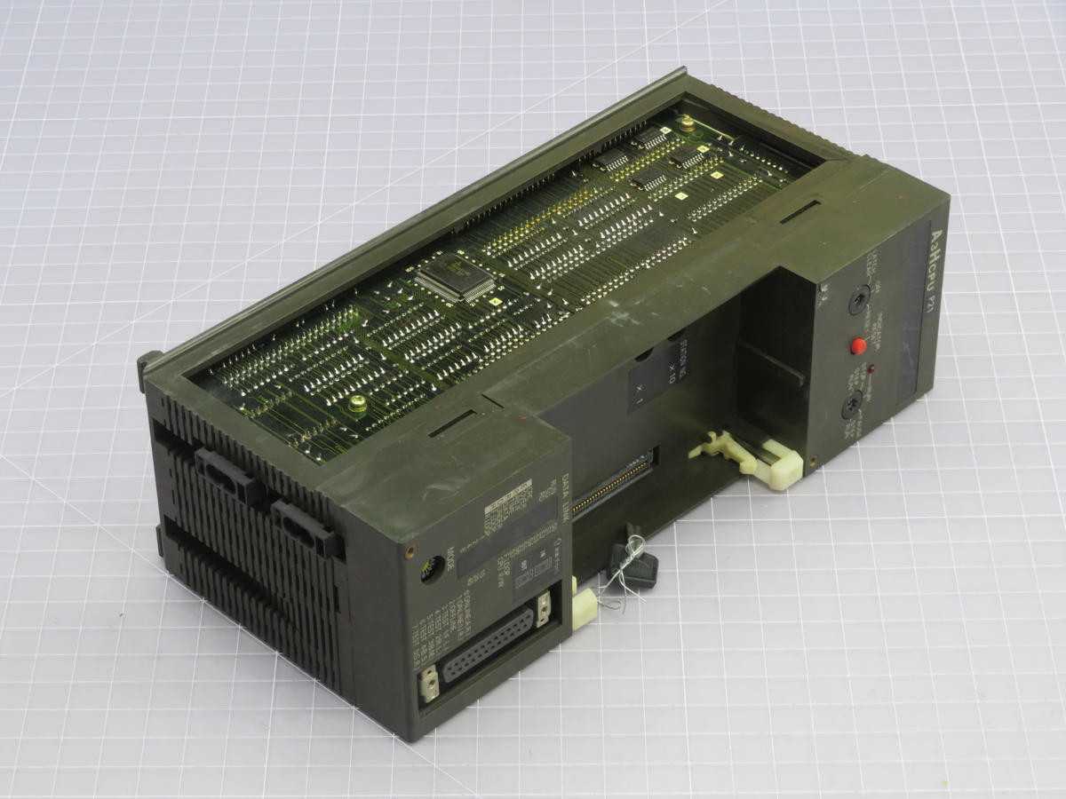 MITSUBISHI A3HCPUP21 PLC CPU, 30K STEPS, 2048 I/O, 0.2 US/INSTR, 5V DC, 1.3A - PLC MODULES