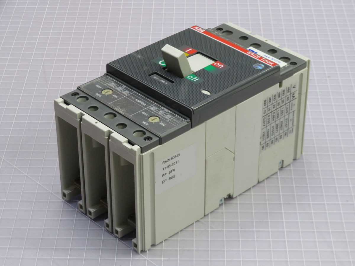 ABB 1SDA057201R1 2635840 MOLDED CASE CIRCUIT BREAKER T258821 - CIRCUIT BREAKERS
