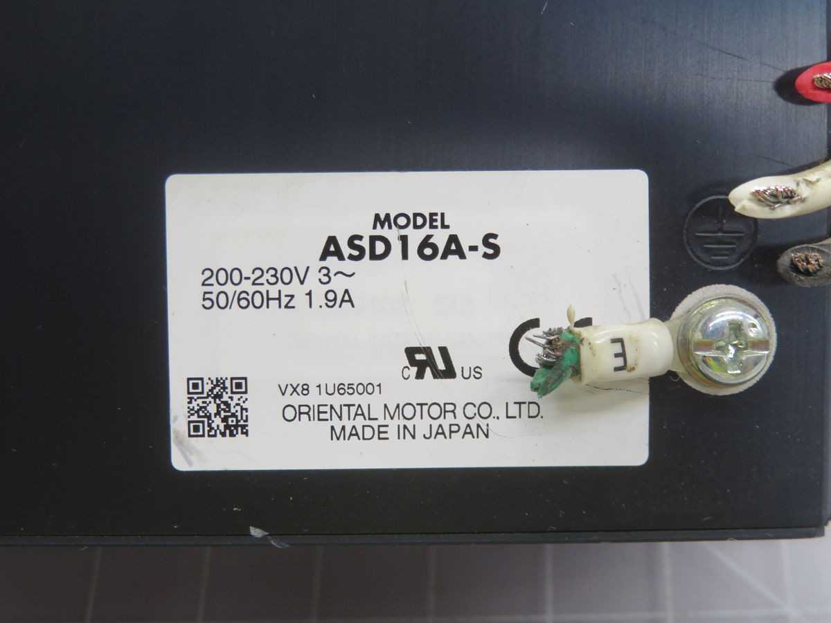 ORIENTAL MOTOR ASDI6A-S VEXTA STEPPER LOOP DRIVER T262018 - MOTOR DRIVES
