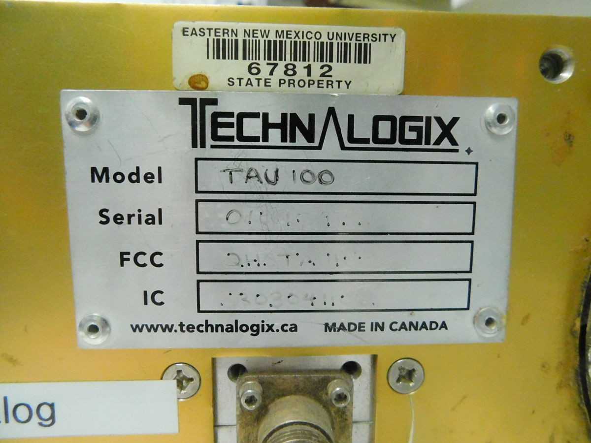 TECHNALOGIX TAU-100 100W UHG AMPLIFIER M7393 - UNIT HEATER
