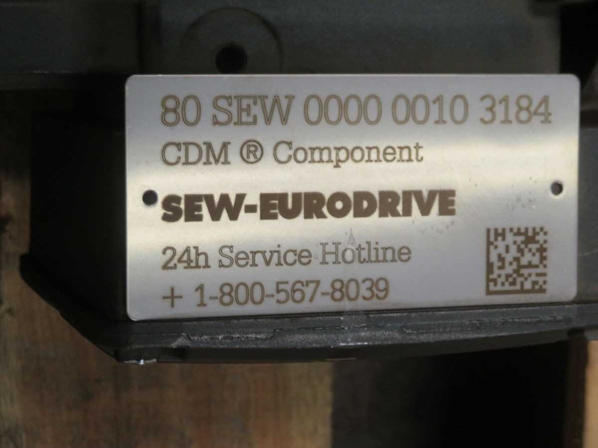 SEW EURODRIVE 80 SEW 00000010 3184 K37/A GEARMOTOR T263326 - GEAR REDUCERS