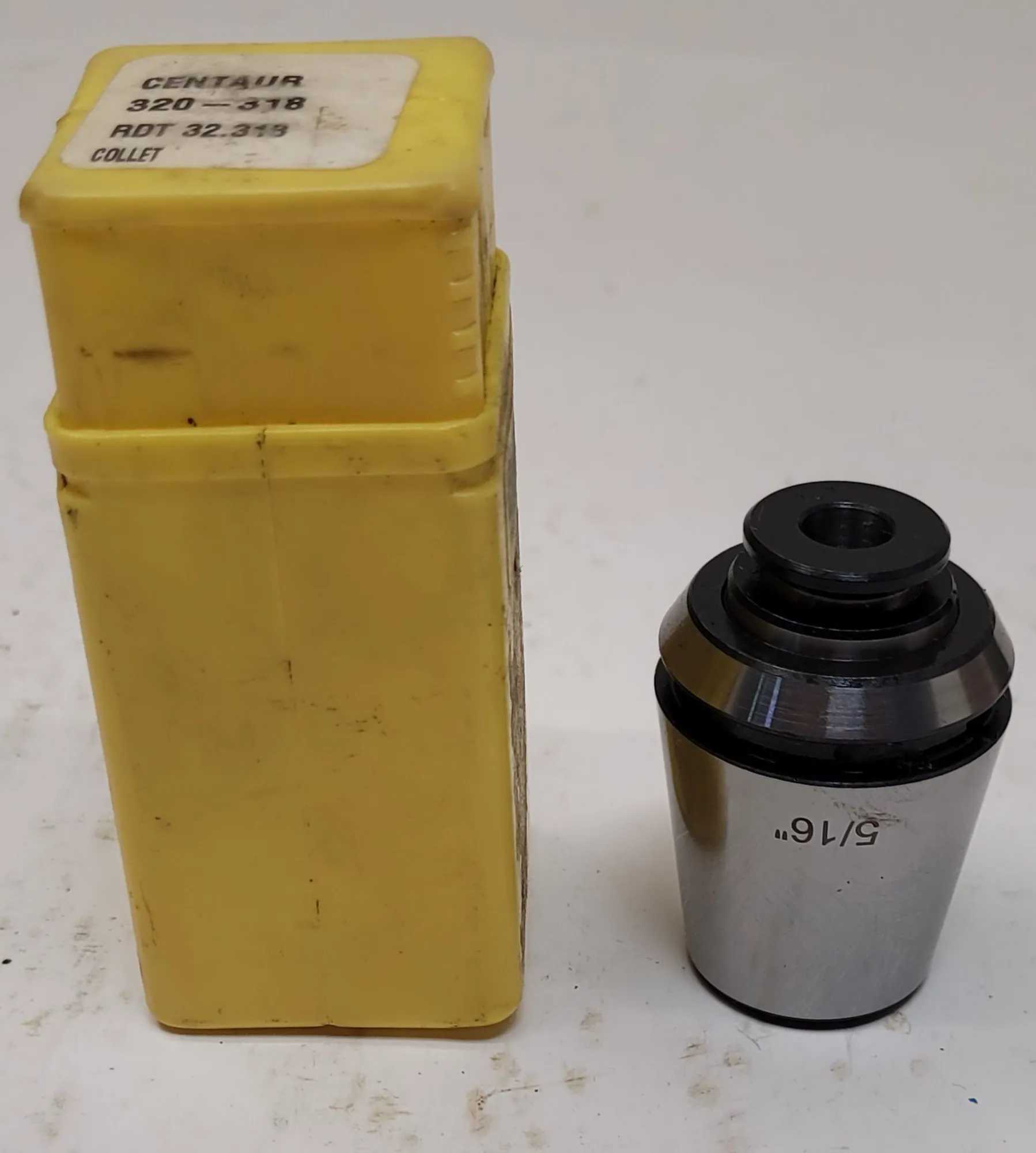 UNBRANDED 5-PIECE COLLET SET: CENTAUR, LYNDEX, SYIC, ERI AMERICA ER32 AND TG-0531 SIZES - MACHINE TOOLING