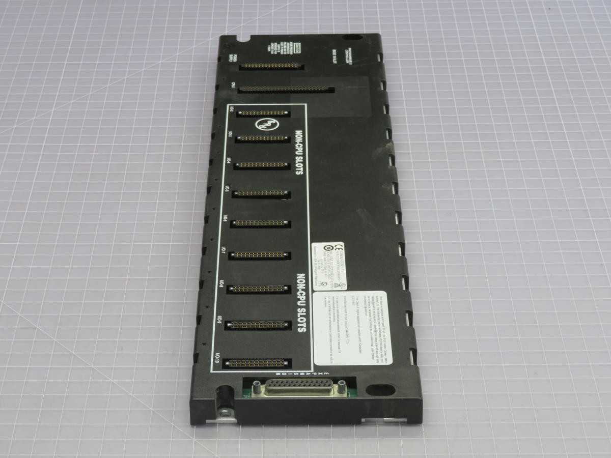 GE FANUC IC693CHS391LTN, 90-30 10-SLOT BASEPLATE, 5 VDC OPERATION - INDUSTRIAL PARTS