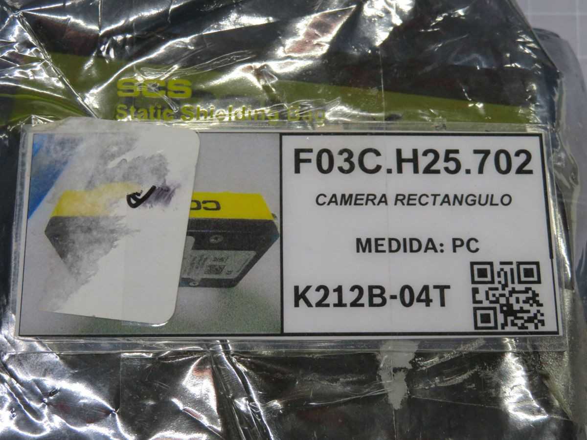 COGNEX IS5100-11 INDUSTRIAL CAMERA SENSOR, 1/3" MONOCHROME CCD, 640X480PX, 60 FPS MAX, 24VDC, IP67 - INSPECTION CAMERAS