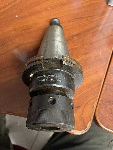VALENITE V50CT-10SG-35 CAT 50 COLLET HOLDER, 1" CAPACITY, 7.5" LENGTH, TG100 SERIES - TOOL HOLDERS