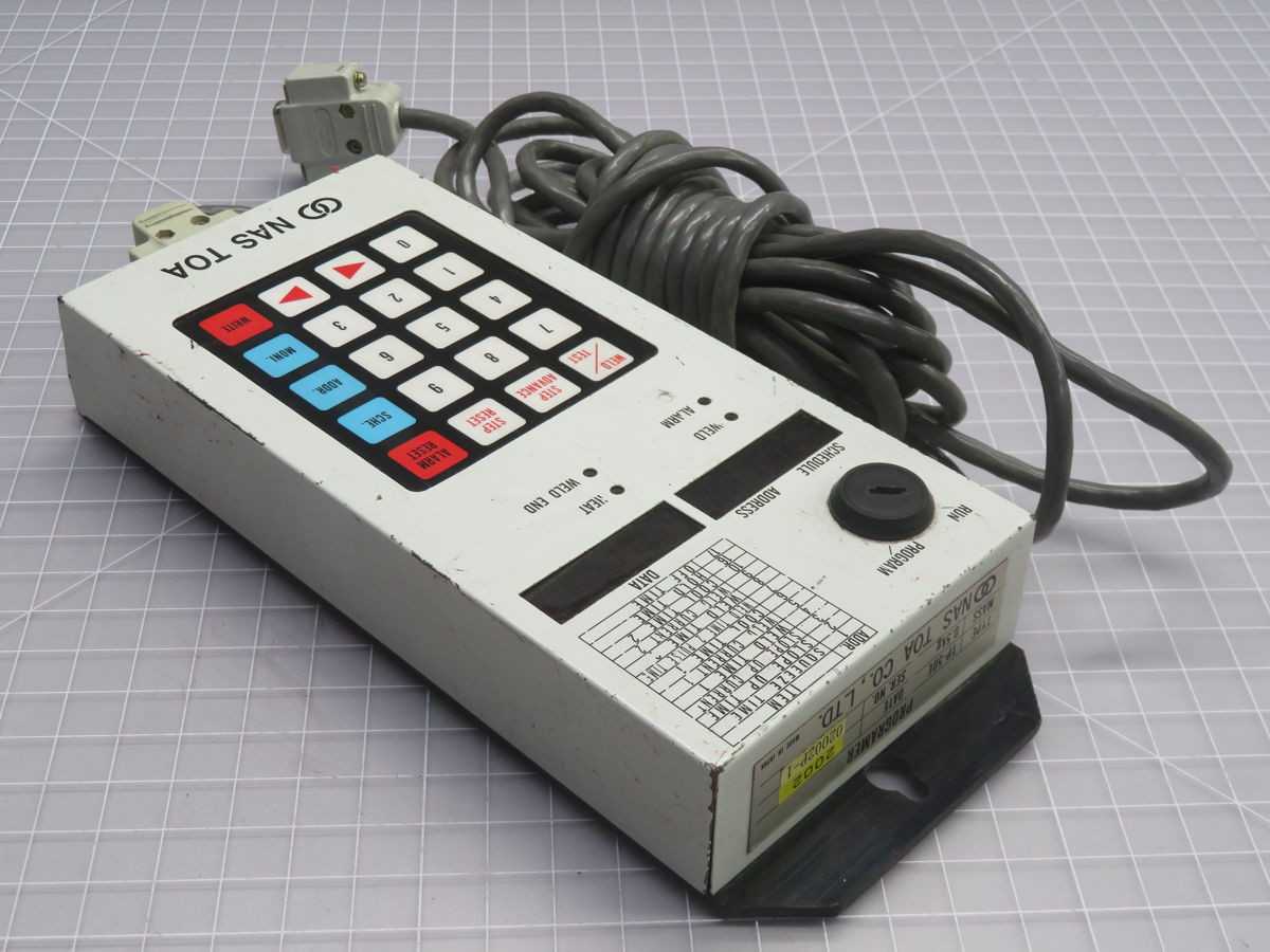 NAS TOA TP-50E PROGRAMMER T264667 - OPERATOR INTERFACE PANELS