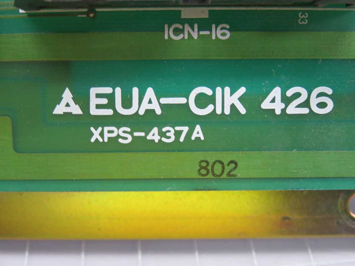 MITSUBISHI XPS-437A EUA-CIK 426 INJECTION MOLDING MEMORY CIRCUIT BOARD T268811 - PCB CIRCUIT BOARDS