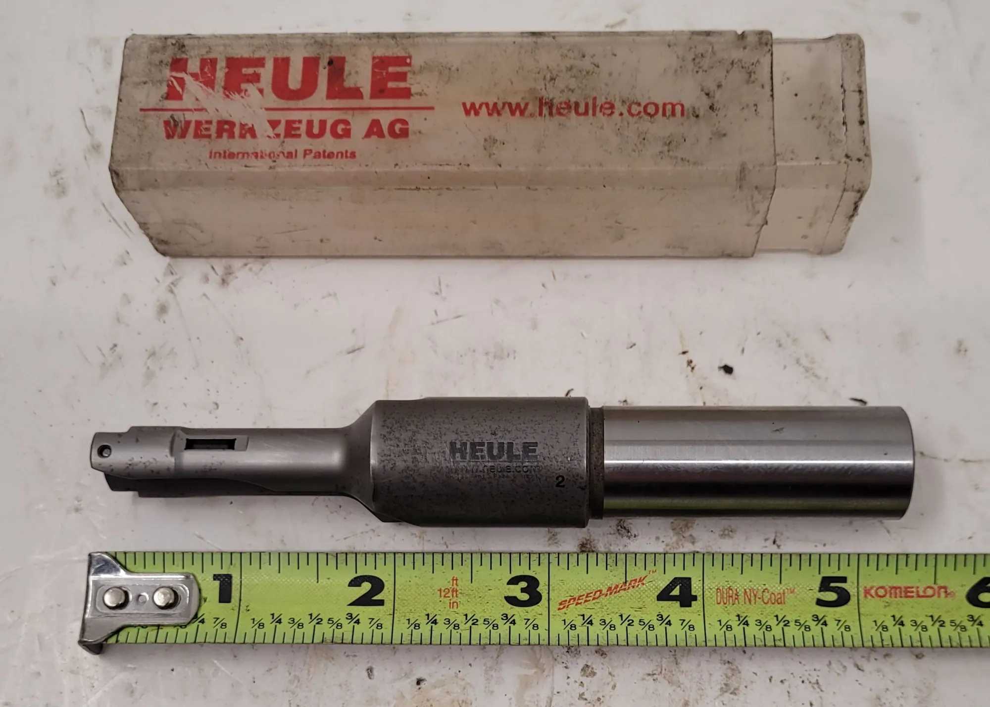 HEULE GH-Q-O1636 SNAP8VEX-P CONTOUR CUTTER (OAL 5.25", 2 FLUTES) - MACHINING ACCESSORIES & TOOLING