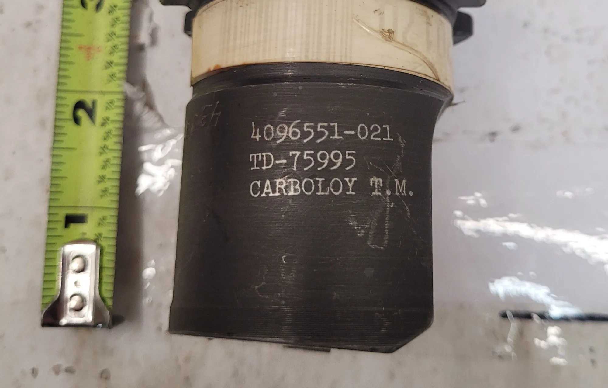 CARBOLOY 4096551-021 TOOL HOLDER SET OF 10 - CAT 40, 7.25" OAL, 2.00" DIAMETER HEAD - MACHINE TOOLING