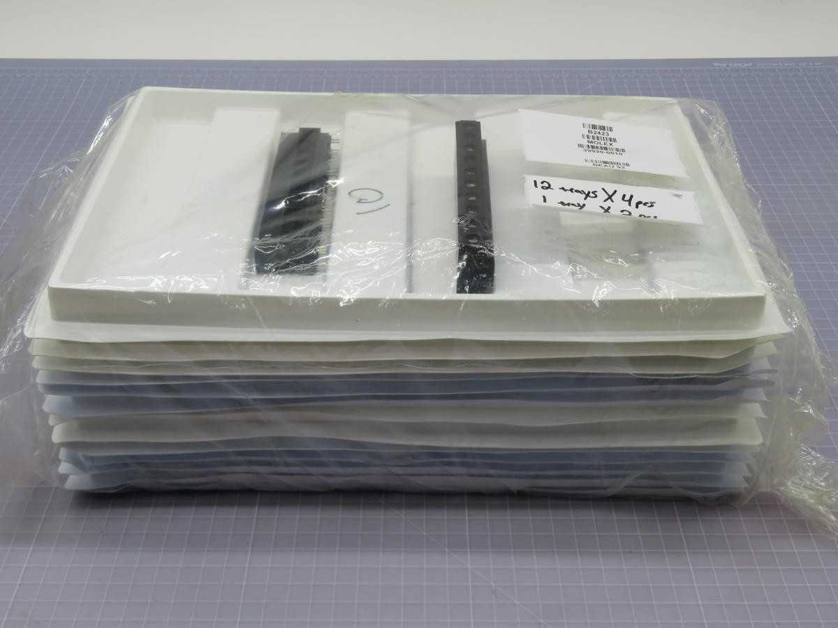 LOT OF 50 MOLEX 39920-0810 TERMINAL BLK/STRIP WIRING DEV - TERMINAL BLOCKS